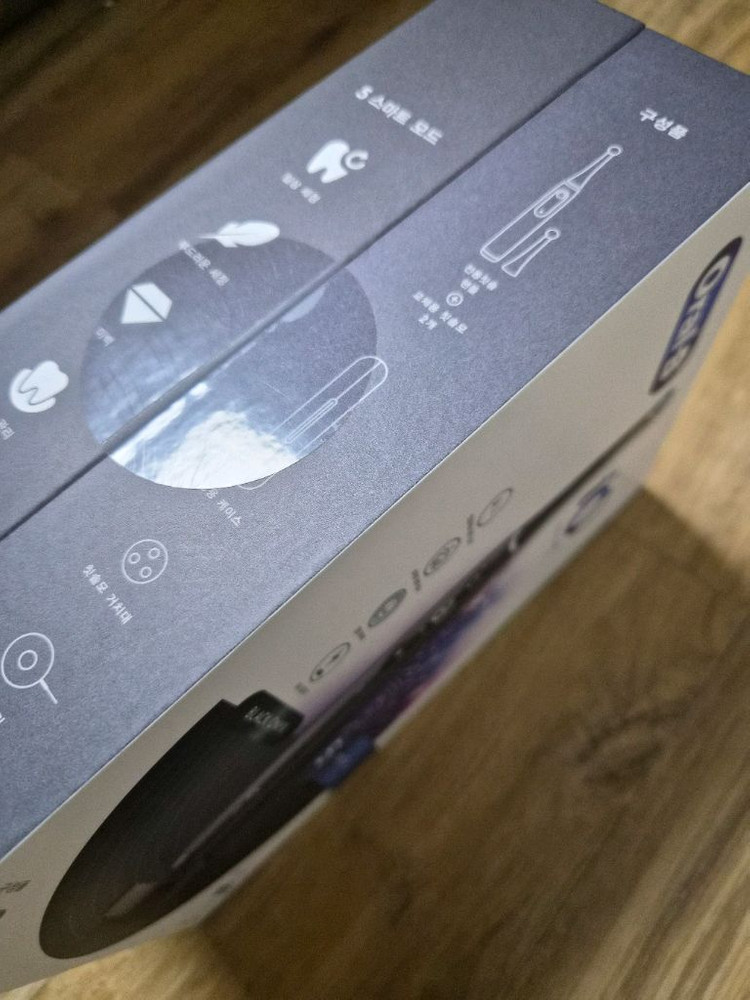 오랄비 iO7 전동칫솔, 3758, 블랙--1