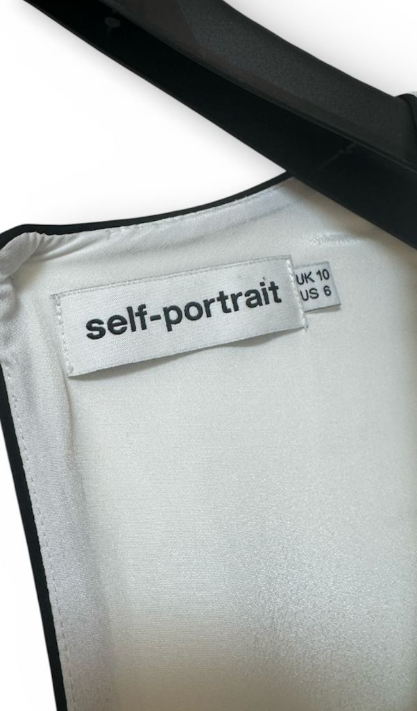 셀프포트레이트 화이트 원피스 US6 (M)--3