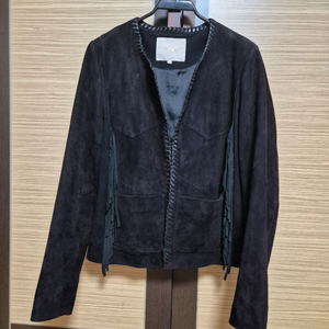 마쥬 리얼가죽 스웨이드 자켓(36)