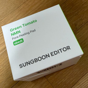 성분에디터 그린토마토 NMN 포어 필링 패드 60매 미개봉 새제품