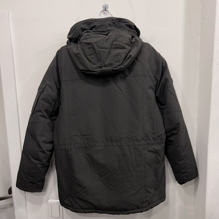 라푸마 구스다운 어반쉴드 하드쉘 후드 패딩--5