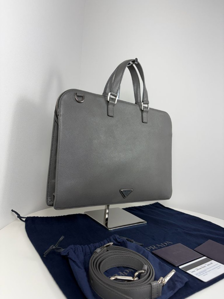 프라다 2VE078 사피아노 서류가방 브리프케이스--1