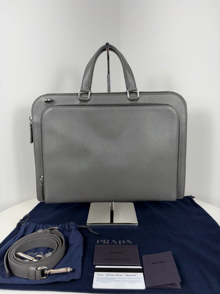 프라다 2VE078 사피아노 서류가방 브리프케이스--2