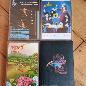 신해철 넥스트 카세트 테이프 4개 판매합니다