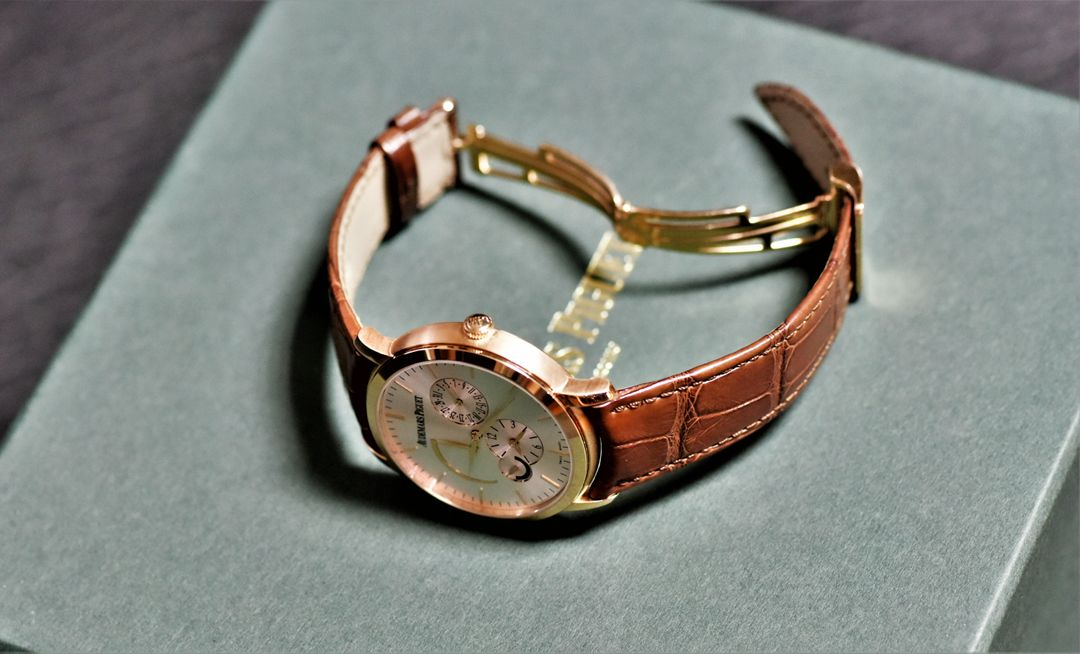 오데마피게(AP) 줄스오데마 듀얼타임 핑크골드--1