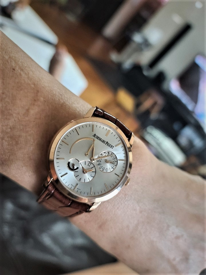 오데마피게(AP) 줄스오데마 듀얼타임 핑크골드--8