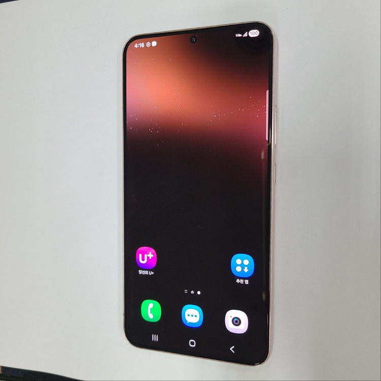 .갤럭시 S22플러스 핑크 256G LGU+ 무잔상 AA급 042977--1