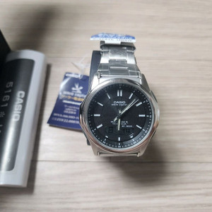 카시오 웨이브셉터 솔라 남성 메탈 시계 WVA-M630D-1AJF (새상품)