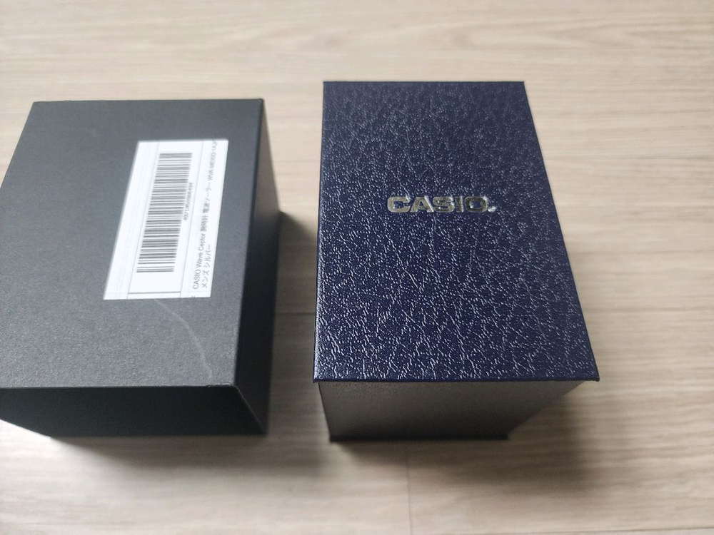 카시오 웨이브셉터 솔라 남성 메탈 시계 WVA-M630D-1AJF (새상품)--4