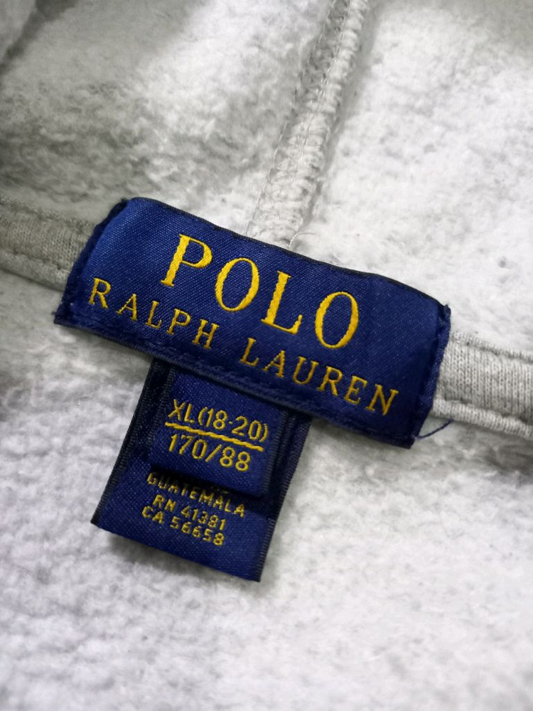 폴로 POLO 랄프로렌 그레이 빅포니 후드집업 95~100 이미지