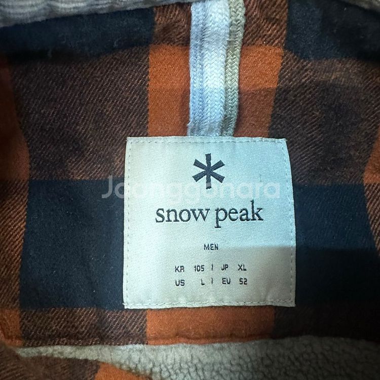 스노우피크 양털 셔츠 자켓--3