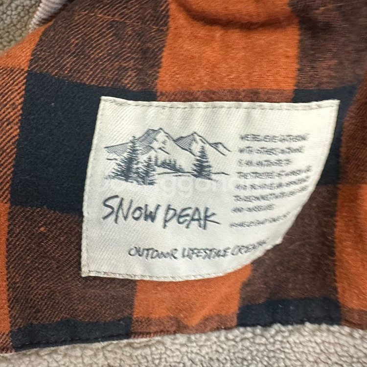 스노우피크 양털 셔츠 자켓--5