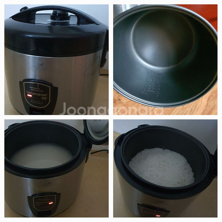대웅모닝컴 전기밥솥 16~20인용 정도 크기의 전기밥솥 1만3천원--2