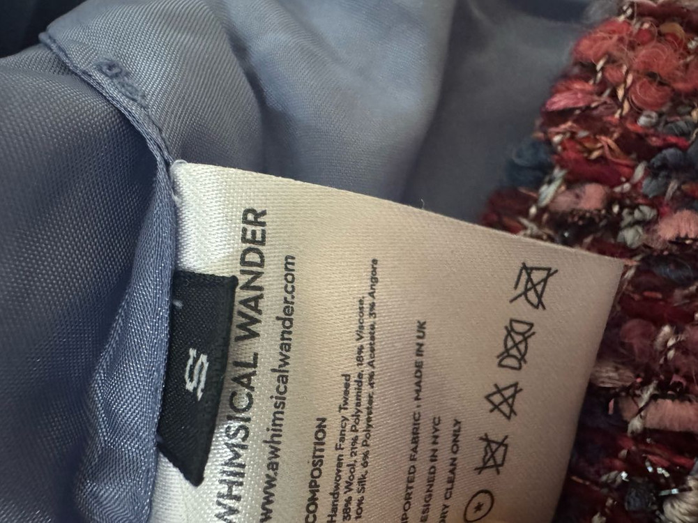 어윔지컬원더 aww 트위드 반바지--3