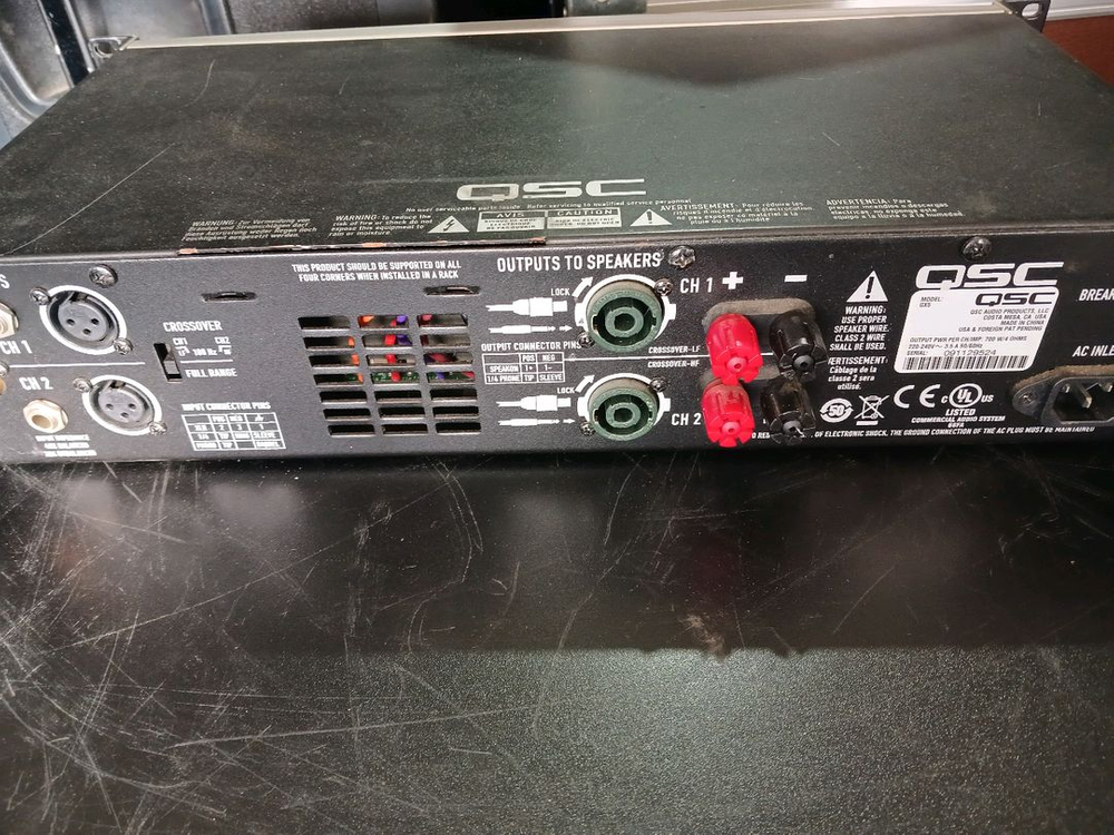 QSC GX5 2채널 파워앰프 이미지