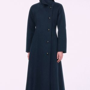 24 랑방컬렉션 프린세스 코트 네이비 새상품