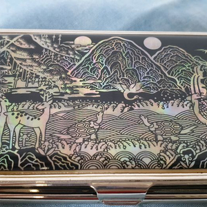 자개 명함 케이스 십장생도