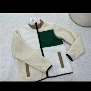 라코스테 라이브 뽀글이 점퍼 베이지 s사이즈