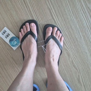 밸롭 블랙 쪼리 슬리퍼 새상품