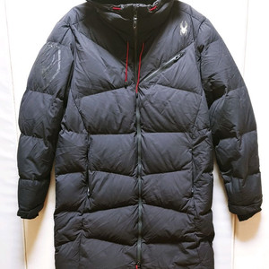 [XL] 스파이더 덕다운 롱패딩점퍼 블랙1445