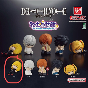 [미개봉] 반다이 데스노트 네무라세타이 피규어 가챠 멜로 판매합니다 이미지