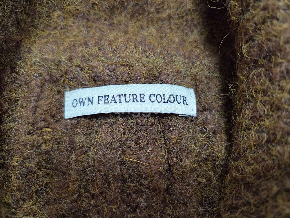 OFC 페미니크 브러쉬카라 가디건 프리사이즈 새상품--8