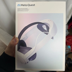 메타 퀘스트 3 베터리엘리스스트랩 정품 미개봉
