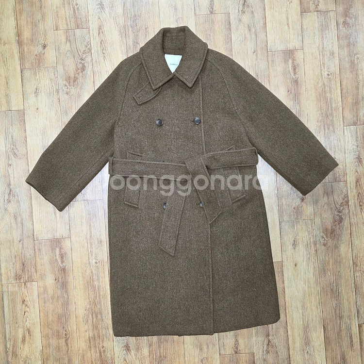 닐바이피(NILBY P) 울 트렌치코트 프리사이즈--7