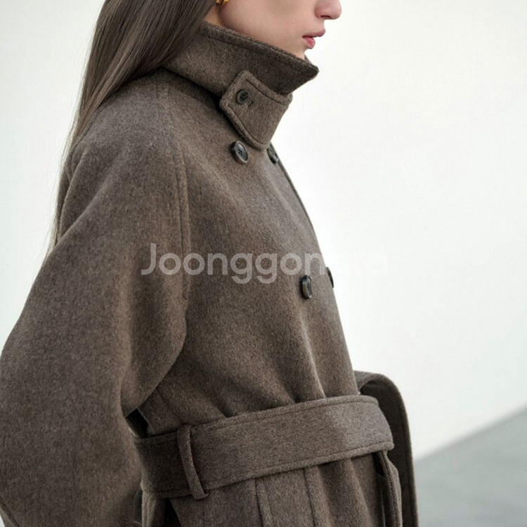 닐바이피(NILBY P) 울 트렌치코트 프리사이즈--3