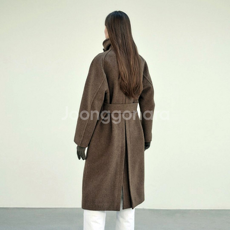 닐바이피(NILBY P) 울 트렌치코트 프리사이즈--4