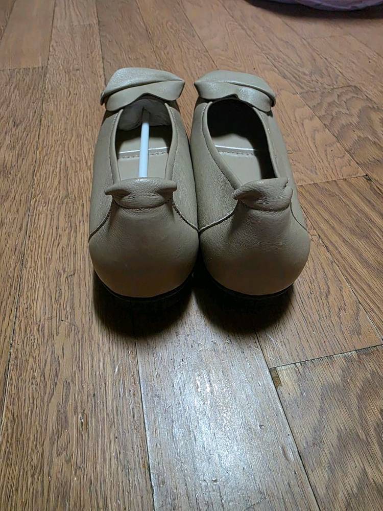 가이거 여성 가죽 단화--2