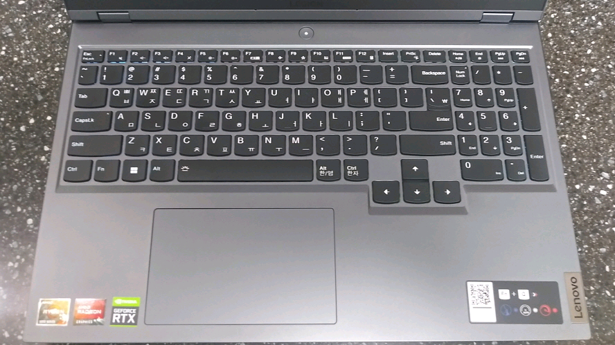 레노버 리전5 프로 게이밍 노트북/램32G,RTX3070--5