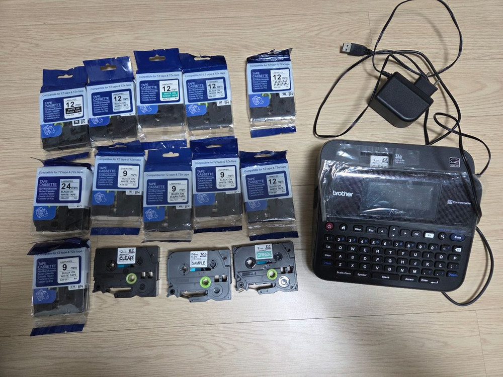 브라더 라벨프린터 PT-D600--1