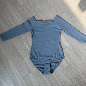 성인 발레복 레오타드 무용복 지댄스 2슬리브즈(그레이)