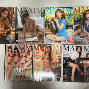 맥심 MAXIM 잡지 31권 일괄 25만원 판매합니다