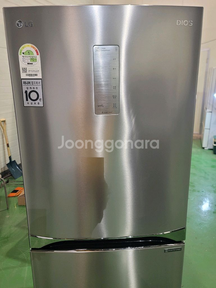 무료배송설치 LG DIOS 327L 김치냉장고.상태좋아요--1
