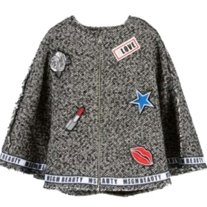 MSGM패치 케이프 택달린새옷