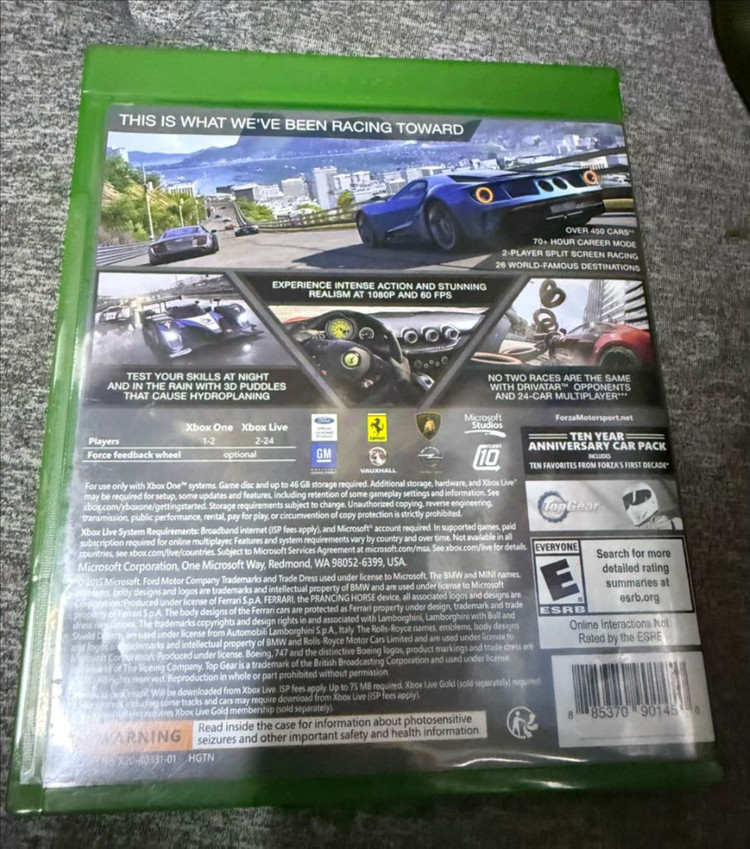 XBOX ONE 포르자6 북미판중고 한글지원 이미지