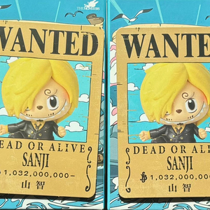 팝마트 원피스 라부부 상디 피규어 (박스만 개봉/비닐 미개봉)) 이미지