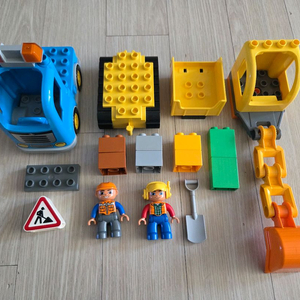 레고듀플로 10812 건설포크레인 +5651 덤프트럭