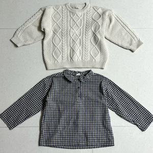 아동니트 + 셔츠 L사이즈 일괄