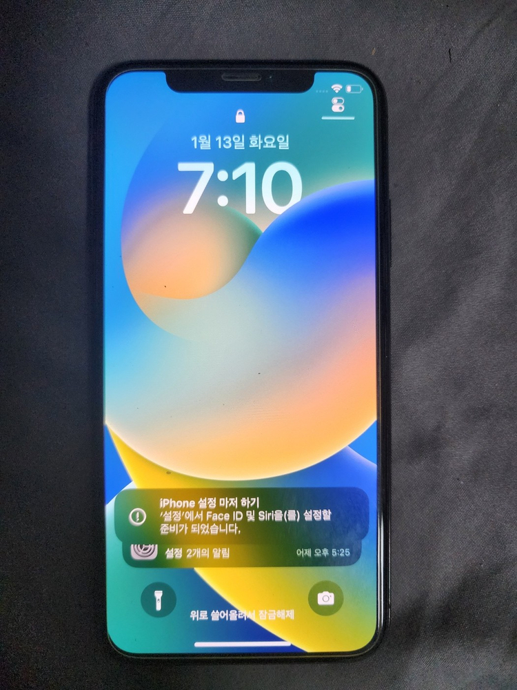 아이폰 X 블랙 64G 배터리성능 100퍼 이미지