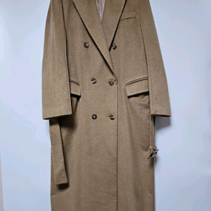 한섬 오브제 캐시미어100% 롱코트 이미지