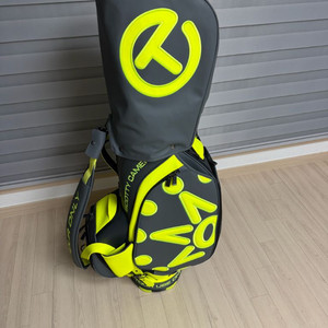 스카티카메론 하와이안 투어백 차콜/네온