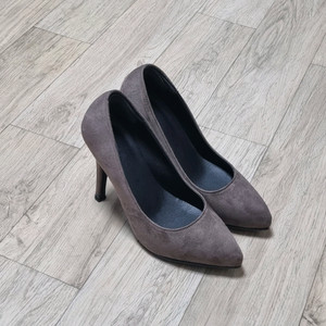 스웨이드 펌프스 스틸레토힐 (225)