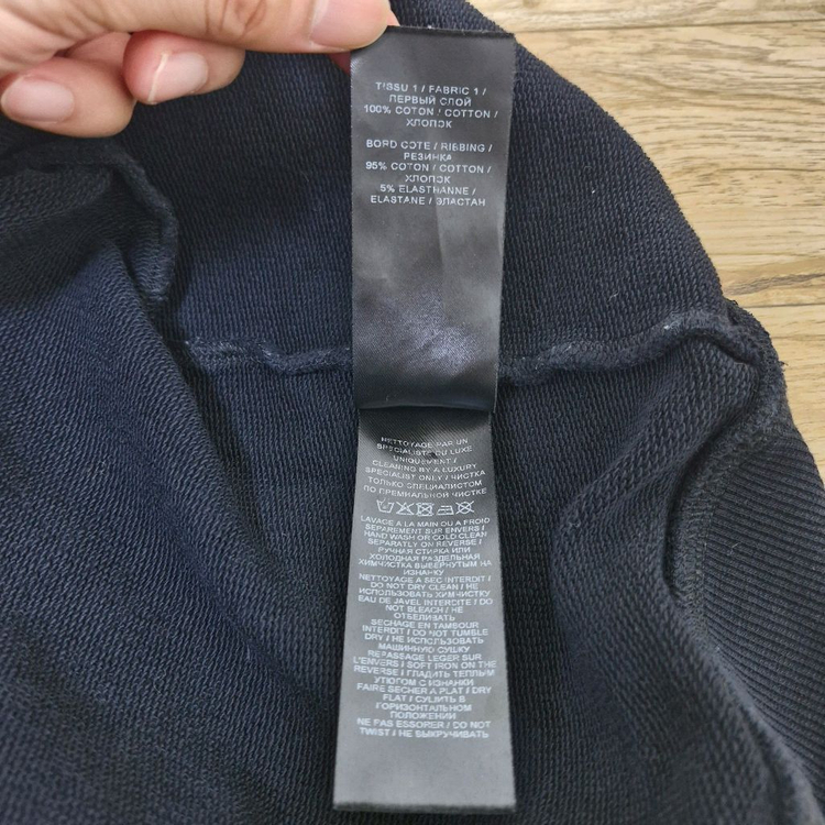 [L] 발망 크루넥 로고 스웻셔츠--5