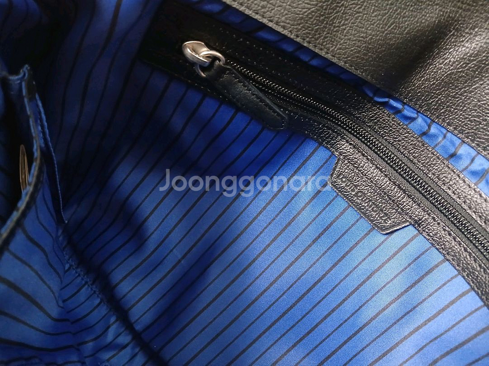 루이까또즈(정품) 남성 가죽 클러치백, 노트북, 다용도 가방 (블랙) (상태 좋아요) (깨끗하고 좋아요)--6