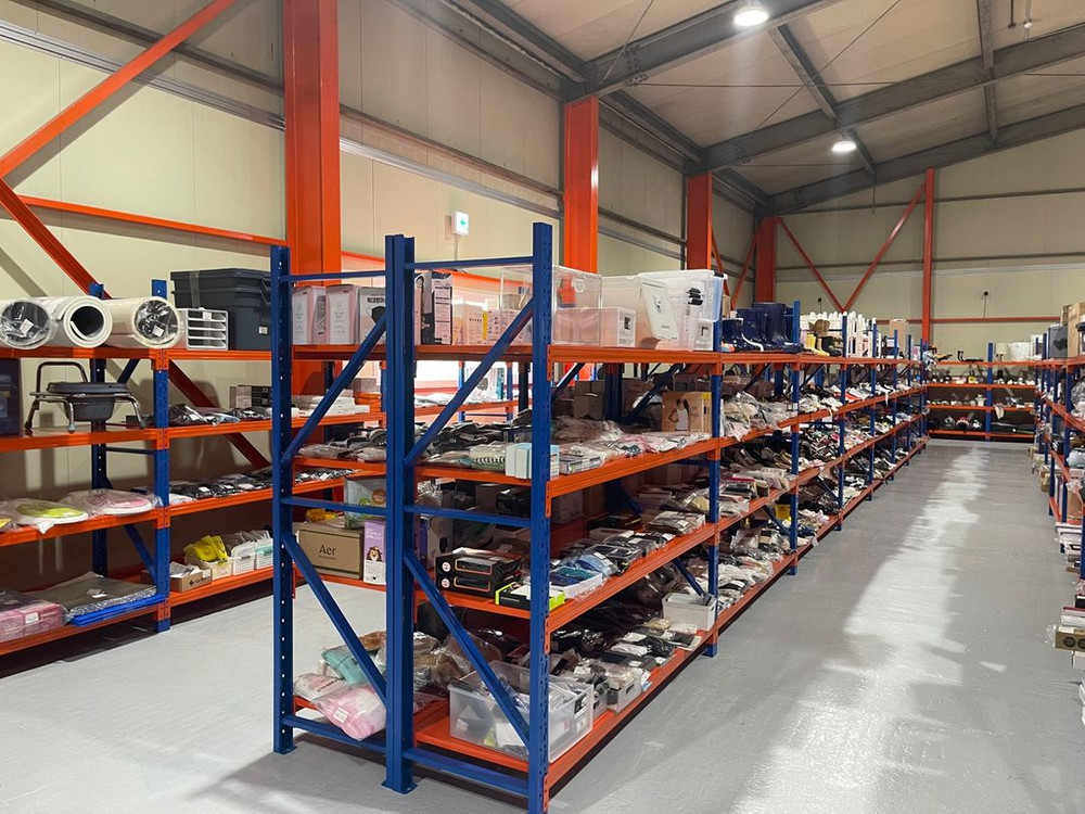 새제품 산업용 창고용 마트용 가정용 철제선반 중량랙 새제품 고릴라랙 철제다이 무볼트 중량랙 철제선반 철재선반 이미지