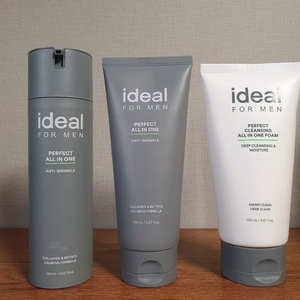 남자화장품 아이디얼포맨 올인원 + 클렌징폼 세트