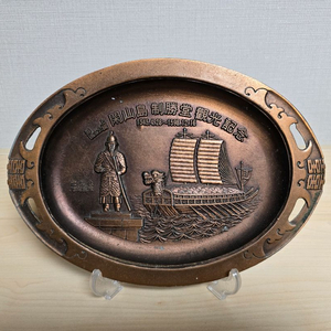 이순신 장군, 거북선 동판 장식품 이미지